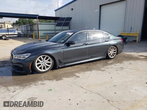 ✅ 2016 BMW 7 Series 750i • VIN: WBA7F0C53GGL99425 • Lot: 59640465. Listed on Copart with Not provided. Free auction sales archive from the USA and detailed vehicle history report at DreamBid. Image 1.