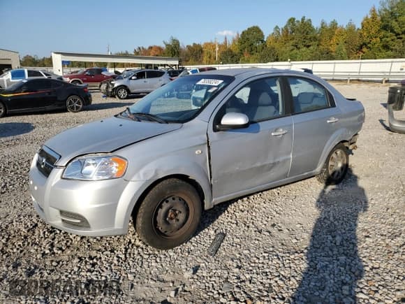 ✅ 2007 Chevrolet Aveo LS • VIN: KL1TD56607B129758 • Лот: 57066175. Опубликован ранее на Copart с пробегом 158 446 миль. Бесплатный доступ к архиву аукционных продаж из США и подробный отчёт об истории автомобиля на DreamBid. Изображение 1.