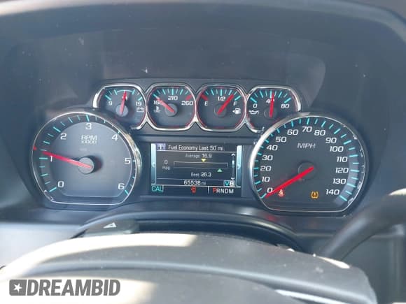 ✅ 2016 Chevrolet Silverado 1500 LT • VIN: 3GCPCREC1GG336677 • Lot: 43291689. Listed on IAAI with 65,536 mi. Free auction sales archive from the USA and detailed vehicle history report at DreamBid. Image 7.