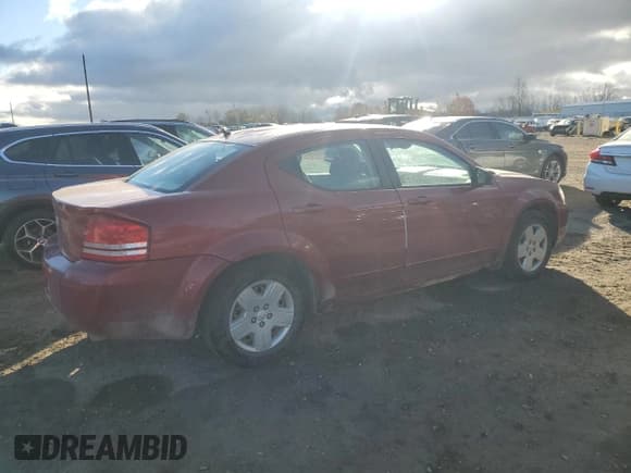 ✅ 2008 Dodge Avenger SE • VIN: 1B3LC46K78N660475 • Lot: 78058914. Wystawiony na Copart z przebiegiem 186 007 mil. Bezpłatny archiwum sprzedaży aukcyjnych z USA i szczegółowy raport historii pojazdu na DreamBid. Zdjęcie 3.