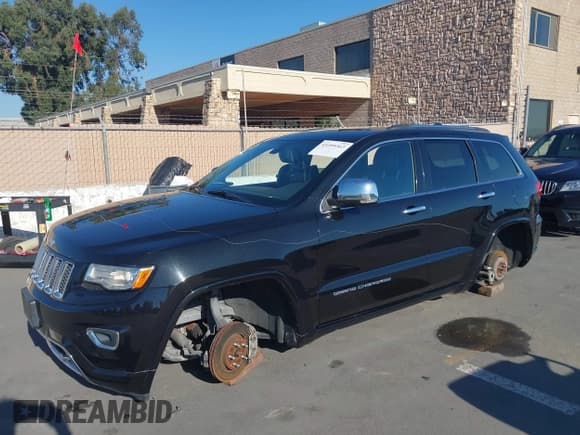 ✅ 2015 Jeep Grand Cherokee Overland • VIN: 1C4RJFCT0FC787911 • Lot: 43399363. Listed on IAAI with Not provided. Free auction sales archive from the USA and detailed vehicle history report at DreamBid. Image 6.