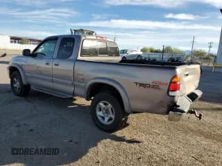 ✅ 2000 Toyota Tundra Limited • VIN: 5TBBT481XYS094507 • Lot: 93115735. Listed on Copart with 257,228 mi. Free auction sales archive from the USA and detailed vehicle history report at DreamBid. Image 2.