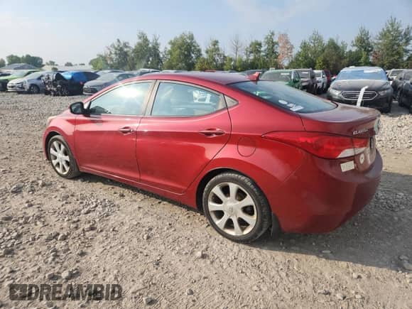 2013 Hyundai Elantra Limited z VIN KMHDH4AE4DU849716, wystawiony jako Copart lot #81315525 z przebiegiem 117 343 mil mil oraz Nie do naprawy • Non repairable. Historia ofert i sprzedaży dostępna na DreamBid. Obrazek 2.