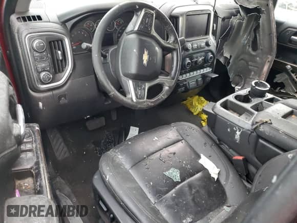 2021 Chevrolet Silverado 1500 LT z VIN 3GCUYDED5MG270002, wystawiony jako Copart lot #63198595 z przebiegiem Nie podano mil oraz Nie do naprawy • Non repairable. Historia ofert i sprzedaży dostępna na DreamBid. Obrazek 8.