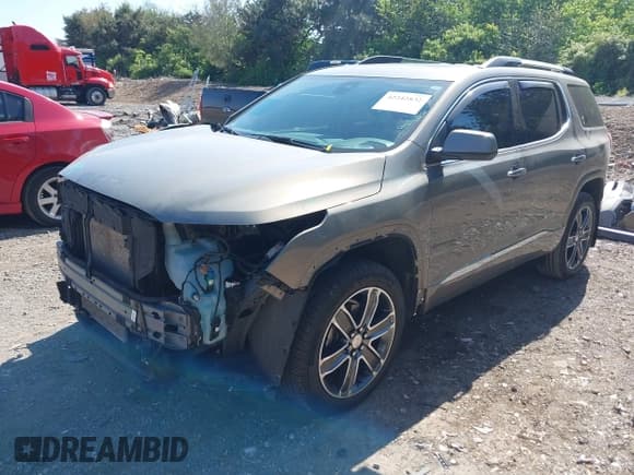 ✅ 2019 GMC Acadia Denali • VIN: 1GKKNPLS6KZ147488 • Lot: 42242832. Listed on IAAI with 50,628 mi. Free auction sales archive from the USA and detailed vehicle history report at DreamBid. Image 2.