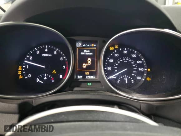 2019 Hyundai Santa Fe Limited Ultimate с VIN KM8SRDHF1KU309871, выставлен на аукционе Copart как лот 54596555 с пробегом 37 838 миль миль и Списание • Salvage title. История ставок и продаж доступна на DreamBid. Изображение 9.