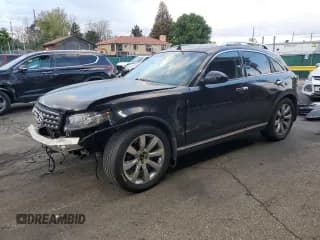 ✅ 2006 Infiniti FX Options • VIN: JNRBS08W76X401895 • Lot: 80666695. Listed on Copart with 104,012 mi. Free auction sales archive from the USA and detailed vehicle history report at DreamBid. Image 1.