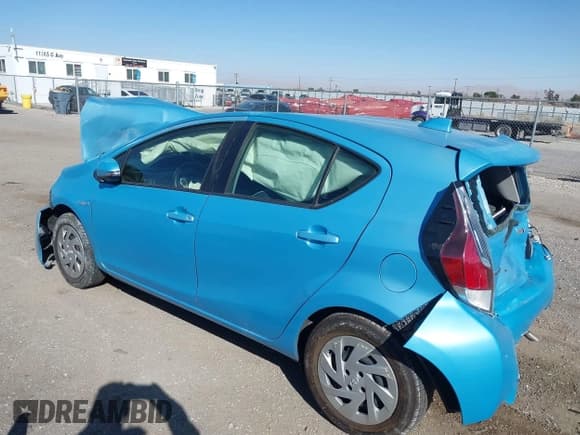 ✅ 2016 Toyota Prius One • VIN: JTDKDTB33G1117310 • Lot: 41521947. Listed on IAAI with Not provided. Free auction sales archive from the USA and detailed vehicle history report at DreamBid. Image 3.