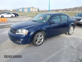 ✅ 2013 Dodge Avenger SXT • VIN: 1C3CDZCB6DN693317 • Lot: 43908753. Listed on IAAI with 172,043 mi. Free auction sales archive from the USA and detailed vehicle history report at DreamBid. Image 2.