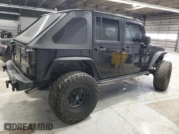 ✅ 2016 Jeep Wrangler Unlimited Sport • VIN: 1C4BJWDG5GL107747 • Lot: 91500465. Listed on Copart with 116,864 mi. Free auction sales archive from the USA and detailed vehicle history report at DreamBid. Image 3.