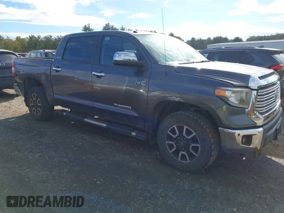 ✅ 2014 Toyota Tundra Limited • VIN: 5TFHY5F18EX340567 • Lot: 43437331. Listed on IAAI with 173,633 mi. Free auction sales archive from the USA and detailed vehicle history report at DreamBid. Image 1.