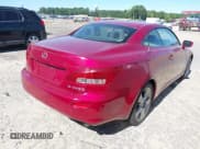 ✅ 2010 Lexus IS 250 C • VIN: JTHFF2C26A2502906 • Lot: 42345094. Listed on IAAI with 200,600 mi. Free auction sales archive from the USA and detailed vehicle history report at DreamBid. Image 4.