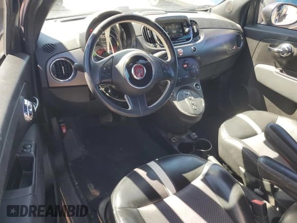 ✅ 2017 FIAT 500e • VIN: 3C3CFFGE9HT625290 • Lot: 71794424. Listed on Copart with 31,857 mi. Free auction sales archive from the USA and detailed vehicle history report at DreamBid. Image 8.
