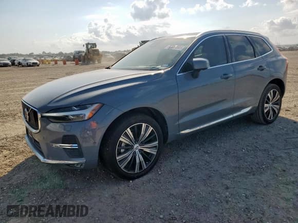 ✅ 2022 Volvo XC60 Inscription • VIN: YV4L12DL4N1911053 • Lot: 80411695. Listed on Copart with 51,852 mi. Free auction sales archive from the USA and detailed vehicle history report at DreamBid. Image 1.