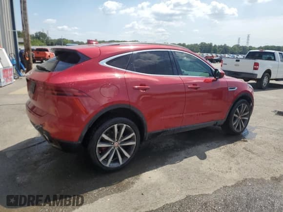 ✅ 2018 Jaguar E-Pace S • VIN: SADFJ2FXXJ1Z27532 • Lot: 69455185. Listed on Copart with 98,495 mi. Free auction sales archive from the USA and detailed vehicle history report at DreamBid. Image 3.