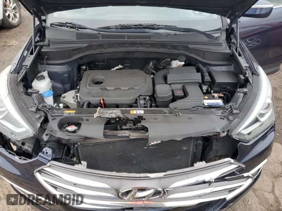 ✅ 2017 Hyundai Santa Fe 2.4L • VIN: 5XYZU3LB4HG448855 • Лот: 79426203. Опубликован ранее на Copart с пробегом 98 988 миль. Бесплатный доступ к архиву аукционных продаж из США и подробный отчёт об истории автомобиля на DreamBid. Изображение 11.