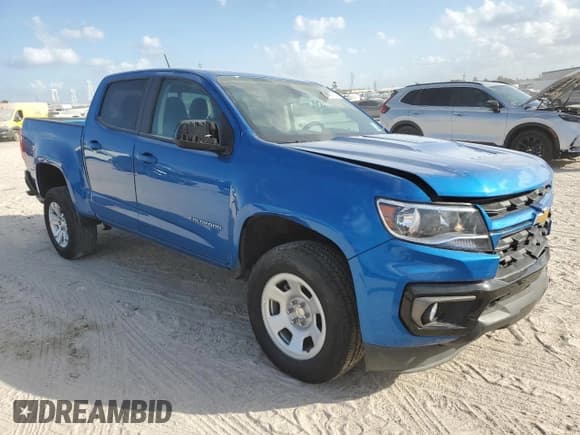 ✅ 2021 Chevrolet Colorado 2WD LT • VIN: 1GCGSCEN5M1189145 • Лот: 78645424. Опубликован ранее на Copart с пробегом 45 686 миль. Бесплатный доступ к архиву аукционных продаж из США и подробный отчёт об истории автомобиля на DreamBid. Изображение 4.