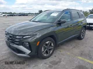 2025 Hyundai Tucson SEL with VIN 5NMJB3DE3SH480172, listed as a IAAI auction lot 43581898 with 20,216 mi miles and . Bid and sale history available at DreamBid. Image 2.