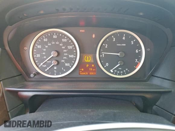 ✅ 2007 BMW 5 Series 530i • VIN: WBANE73507CM53970 • Lot: 95991415. Listed on Copart with 168,439 mi. Free auction sales archive from the USA and detailed vehicle history report at DreamBid. Image 9.