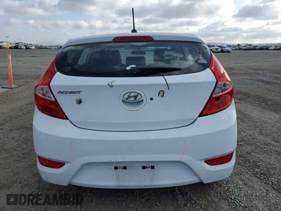 ✅ 2017 Hyundai Accent SE • VIN: KMHCT5AE4HU337850 • Lot: 71942744. Listed on Copart with 104,222 mi. Free auction sales archive from the USA and detailed vehicle history report at DreamBid. Image 6.