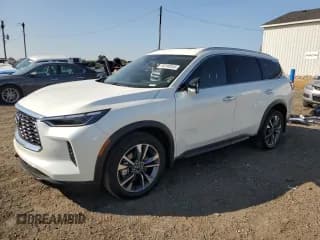 ✅ 2025 Infiniti QX60 Luxe • VIN: 5N1AL1FS7SC341886 • Lot: 80140345. Wystawiony na Copart z przebiegiem 6 283 mil. Bezpłatny archiwum sprzedaży aukcyjnych z USA i szczegółowy raport historii pojazdu na DreamBid. Zdjęcie 1.