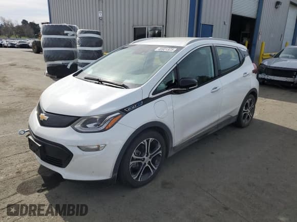 ✅ 2017 Chevrolet Bolt EV Premier • VIN: 1G1FX6S09H4146335 • Lot: 46931325. Wystawiony na Copart z przebiegiem 277 659 mil. Bezpłatny archiwum sprzedaży aukcyjnych z USA i szczegółowy raport historii pojazdu na DreamBid. Zdjęcie 1.