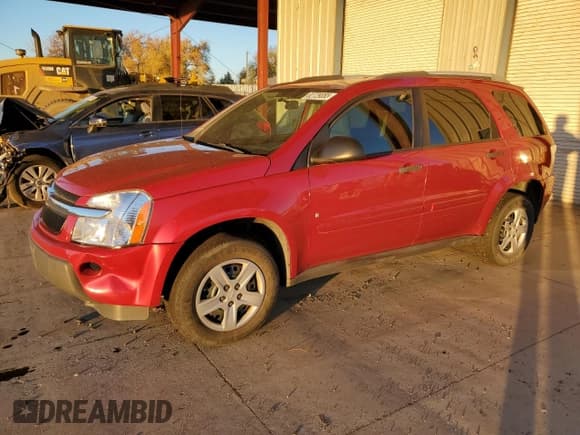 ✅ 2006 Chevrolet Equinox LS • VIN: 2CNDL23F166005188 • Lot: 82729055. Listed on Copart with 121,260 mi. Free auction sales archive from the USA and detailed vehicle history report at DreamBid. Image 1.