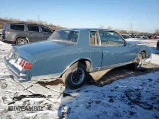 ✅ 1980 Chevrolet Monte Carlo • VIN: 1Z37JAK426238 • Лот: 81358484. Опубликован ранее на Copart с пробегом 55 341 миль. Бесплатный доступ к архиву аукционных продаж из США и подробный отчёт об истории автомобиля на DreamBid. Изображение 3.