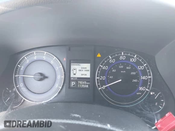 ✅ 2017 Infiniti QX50 • VIN: JN1BJ0RP8HM383277 • Lot: 43010923. Listed on IAAI with 79,049 mi. Free auction sales archive from the USA and detailed vehicle history report at DreamBid. Image 7.