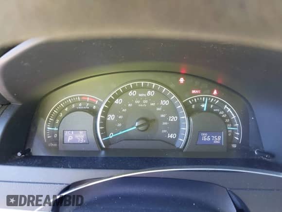 2012 Toyota Camry LE with VIN 4T1BF1FK8CU095955, listed as a IAAI auction lot 43505403 with 166,758 mi miles and . Bid and sale history available at DreamBid. Image 7.