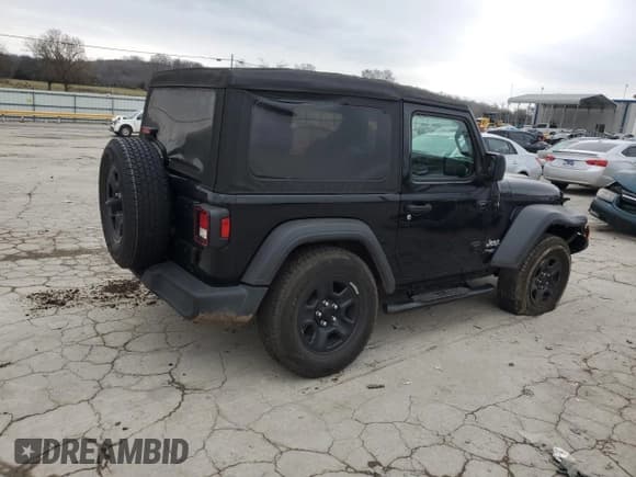✅ 2020 Jeep Wrangler Willys • VIN: 1C4GJXAG3LW344214 • Lot: 84558424. Listed on Copart with 21,432 mi. Free auction sales archive from the USA and detailed vehicle history report at DreamBid. Image 3.