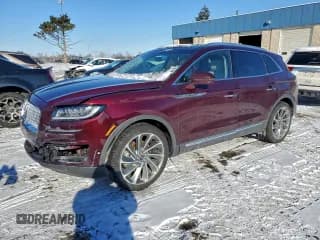 ✅ 2020 Lincoln Nautilus Reserve • VIN: 2LMPJ8K95LBL13151 • Lot: 95198225. Listed on Copart with 54,729 mi. Free auction sales archive from the USA and detailed vehicle history report at DreamBid. Image 1.