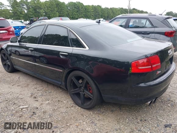 ✅ 2009 Audi S8 • VIN: WAUPN94E09N001401 • Lot: 43177579. Listed on IAAI with 153,636 mi. Free auction sales archive from the USA and detailed vehicle history report at DreamBid. Image 3.