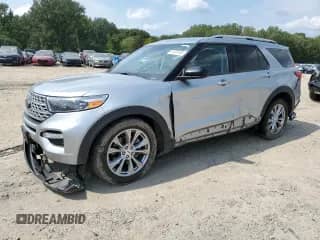 2023 Ford Explorer Limited z VIN 1FMSK7FH5PGB18051, wystawiony jako Copart lot #81431455 z przebiegiem 52 977 mil mil oraz Szkoda całkowita • Salvage title. Historia ofert i sprzedaży dostępna na DreamBid. Obrazek 1.
