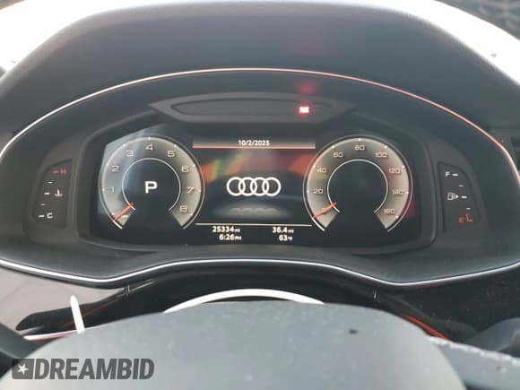 ✅ 2025 Audi Q7 Premium Plus • VIN: WA1LCBF77SD001222 • Lot: 85144415. Wystawiony na Copart z przebiegiem 25 334 mil. Bezpłatny archiwum sprzedaży aukcyjnych z USA i szczegółowy raport historii pojazdu na DreamBid. Zdjęcie 9.
