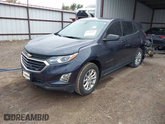 ✅ 2019 Chevrolet Equinox LS • VIN: 3GNAXHEV4KL232567 • Lot: 43414287. Listed on IAAI with 114,586 mi. Free auction sales archive from the USA and detailed vehicle history report at DreamBid. Image 2.