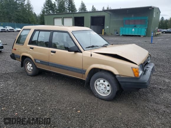 ✅ 1985 Toyota Tercel • VIN: JT2AL35W3F0174785 • Lot: 50786875. Listed on Copart with 499,739 mi. Free auction sales archive from the USA and detailed vehicle history report at DreamBid. Image 4.