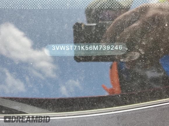 ✅ 2006 Volkswagen Jetta 1.9L TDI • VIN: 3VWST71K56M739246 • Lot: 65971355. Listed on Copart with 214,051 mi. Free auction sales archive from the USA and detailed vehicle history report at DreamBid. Image 13.