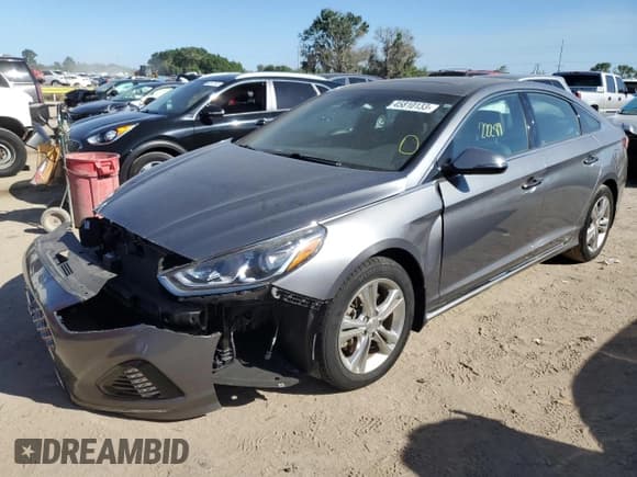 ✅ 2018 Hyundai Sonata Limited • VIN: 5NPE34AF0JH708292 • Lot: 45810133. Listed on Copart with 22,249 mi. Free auction sales archive from the USA and detailed vehicle history report at DreamBid. Image 1.