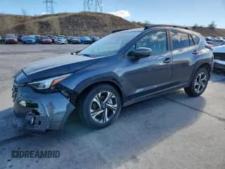 ✅ 2024 Subaru Crosstrek Premium • VIN: JF2GUADC7R8201844 • Lot: 91446925. Listed on Copart with 25,331 mi. Free auction sales archive from the USA and detailed vehicle history report at DreamBid. Image 1.