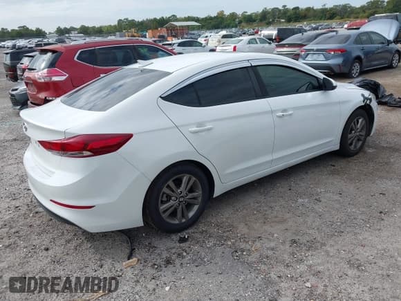 ✅ 2018 Hyundai Elantra SEL • VIN: 5NPD84LF4JH367277 • Lot: 43523338. Listed on IAAI with 129,486 mi. Free auction sales archive from the USA and detailed vehicle history report at DreamBid. Image 4.