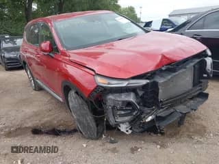 2019 Hyundai Santa Fe SEL z VIN 5NMS3CAD9KH005347, wystawiony jako IAAI lot #43038096 z przebiegiem 48 206 mil mil oraz . Historia ofert i sprzedaży dostępna na DreamBid. Obrazek 1.