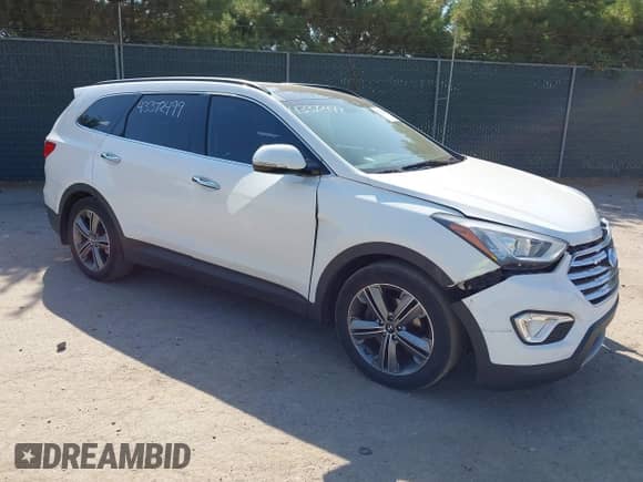 2016 Hyundai Santa Fe Limited z VIN KM8SRDHF6GU139112, wystawiony jako IAAI lot #43372499 z przebiegiem 123 204 mil mil oraz . Historia ofert i sprzedaży dostępna na DreamBid. Obrazek 1.