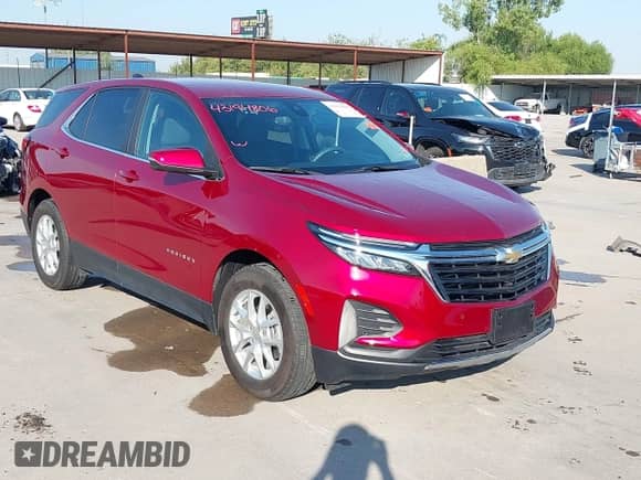2023 Chevrolet Equinox LT z VIN 3GNAXKEG4PL269284, wystawiony jako IAAI lot #43194806 z przebiegiem 6 147 mil mil oraz . Historia ofert i sprzedaży dostępna na DreamBid. Obrazek 1.
