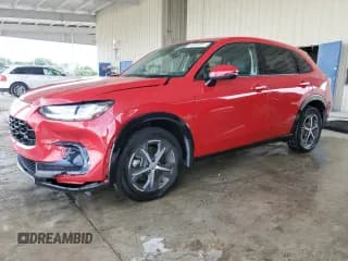 ✅ 2024 Honda HR-V EX-L • VIN: 3CZRZ1H76RM712506 • Lot: 91849555. Listed on Copart with 18,615 mi. Free auction sales archive from the USA and detailed vehicle history report at DreamBid. Image 1.