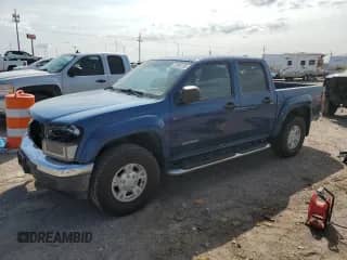 2005 Chevrolet Colorado 1SE LS Z71 with VIN 1GCDT136158204197, listed as a Copart auction lot 70982785 with 153,123 mi miles and Salvage title. Bid and sale history available at DreamBid. Image 1.