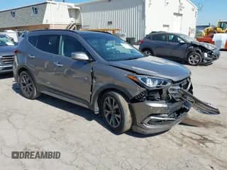 ✅ 2017 Hyundai Santa Fe Ultimate • VIN: 5XYZWDLA0HG424124 • Lot: 42634516. Listed on IAAI with 155,588 mi. Free auction sales archive from the USA and detailed vehicle history report at DreamBid. Image 1.