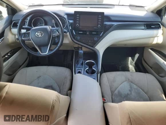 2022 Toyota Camry LE with VIN 4T1C11BK7NU067236, listed as a Copart auction lot 63204135 with 50,028 mi miles and Salvage title. Bid and sale history available at DreamBid. Image 8.