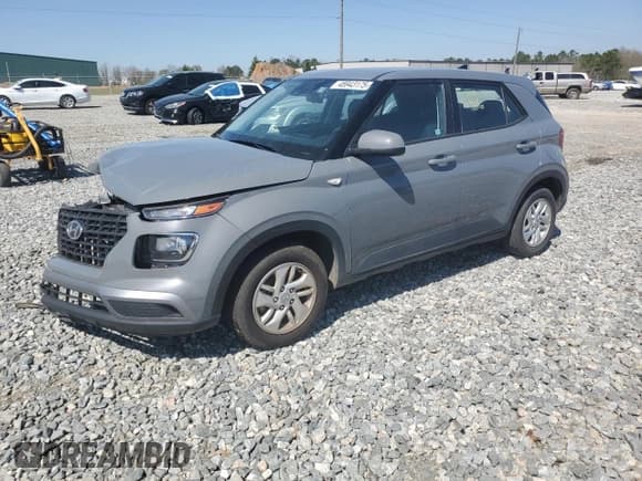 ✅ 2022 Hyundai Venue SE • VIN: KMHRB8A34NU200027 • Lot: 48943175. Listed on Copart with 49,388 mi. Free auction sales archive from the USA and detailed vehicle history report at DreamBid. Image 1.