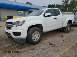 2018 Chevrolet Colorado 2WD Work Truck with VIN 1GCHSBEA4J1321075, listed as a Copart auction lot 66139815 with 131,364 mi miles and Salvage title. Bid and sale history available at DreamBid. Image 1.